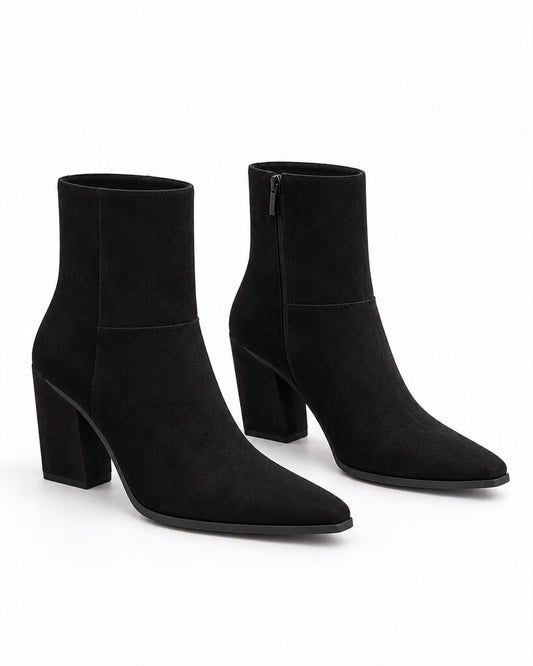 Ankle Boot Suede BLACK