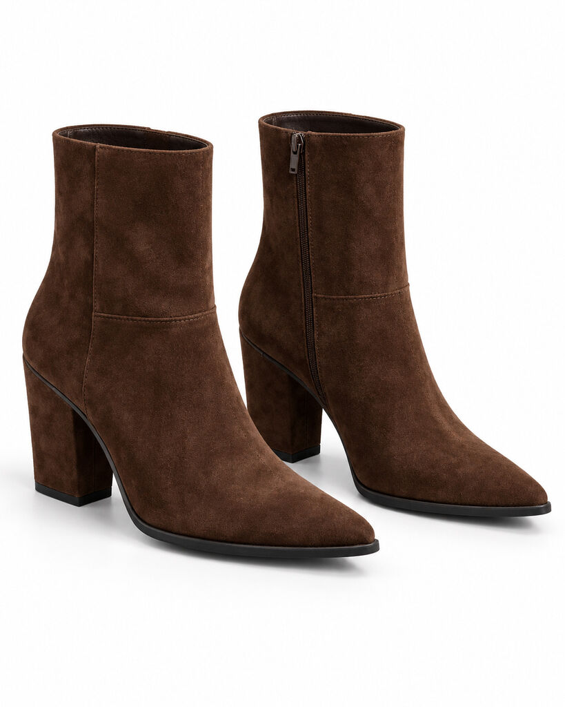 Ankle Boot Suede BROWN