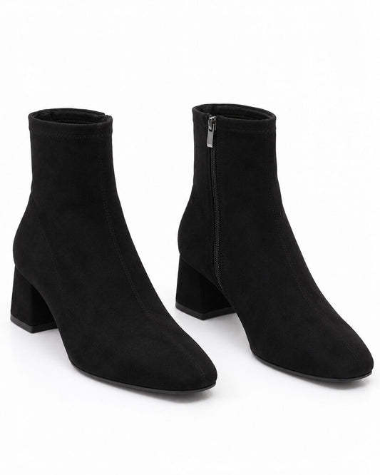 Ankle Boot Suede BLACK