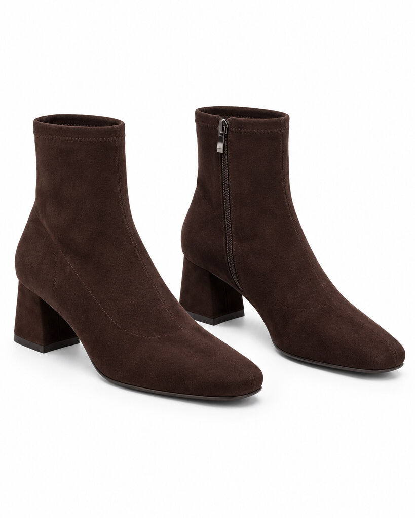 Ankle Boot Suede BROWN