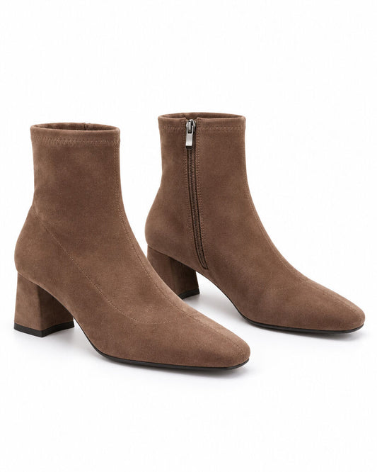 Ankle Boot Suede MOCHA