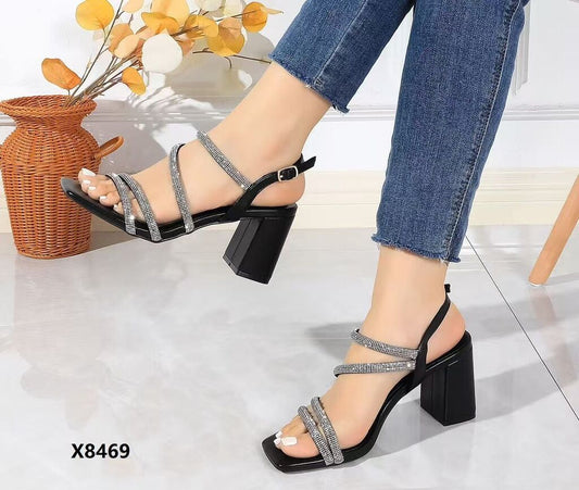 Sandal Strass BLACK