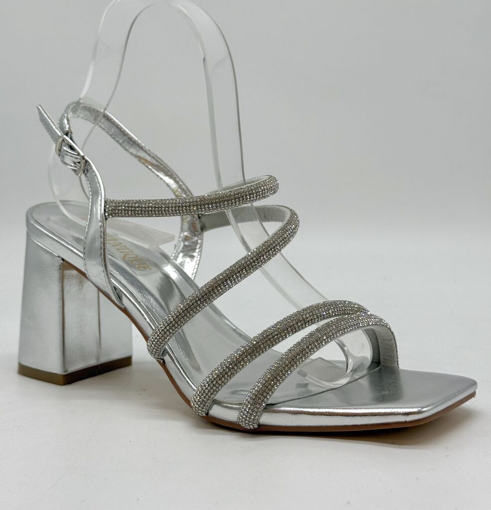 Sandal Strass SILVER