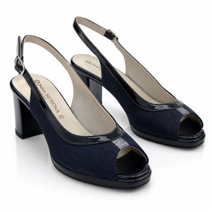 Sandal Nabuk BLU