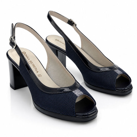 Sandal Nabuk BLU