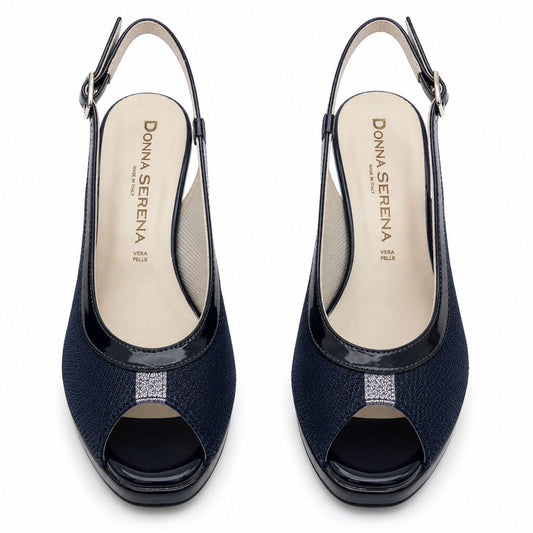 Sandal Nabuk BLU