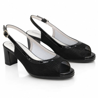 Sandal Nabuk NERO