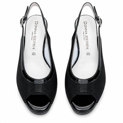 Sandal Nabuk NERO