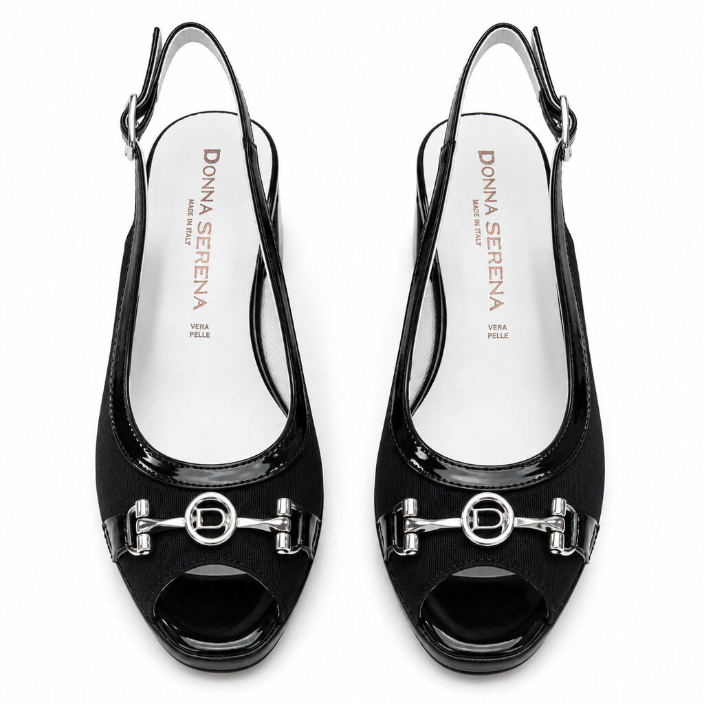 Sandal Canvas NERO