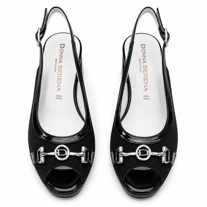 Sandal Canvas NERO
