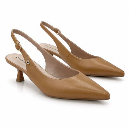 Sling-Back Nappa CUOIO