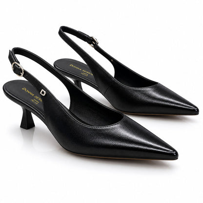 Sling-Back Nappa NERO