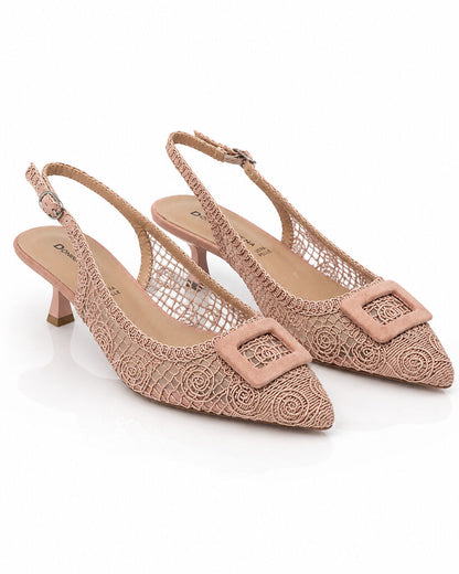 Sling-Back Cord NUDE