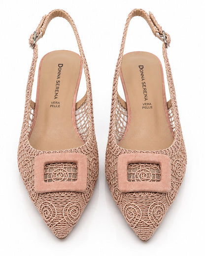 Sling-Back Cord NUDE
