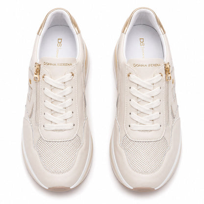 Sneaker Nappa BEI/PLA