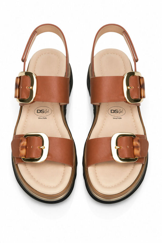 Sandal Nappa COGNAC