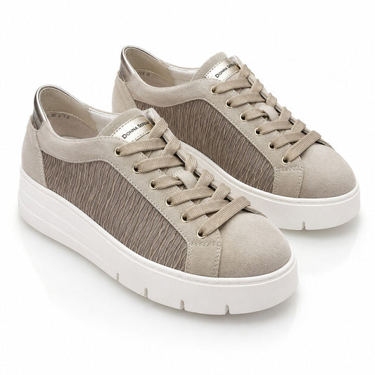 Sneaker Camoscio BEIGE