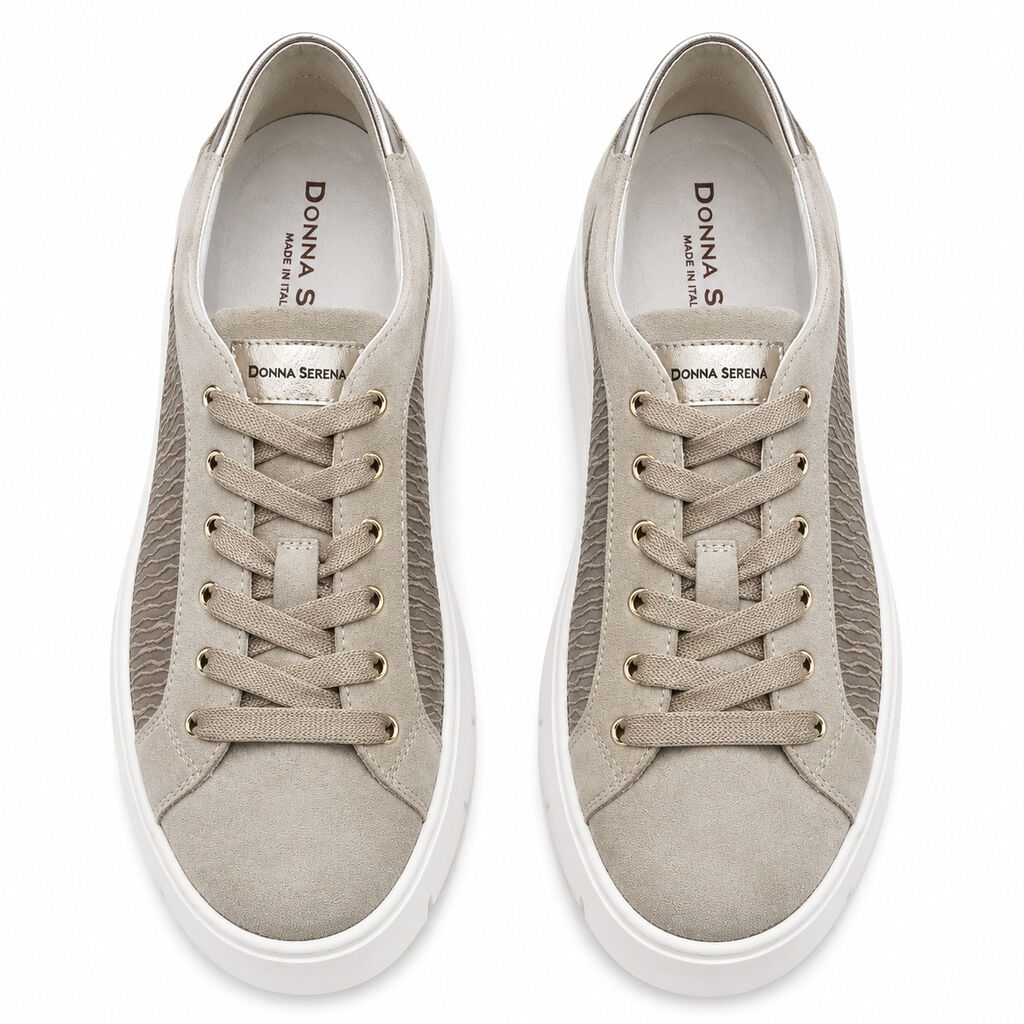 Sneaker Camoscio BEIGE