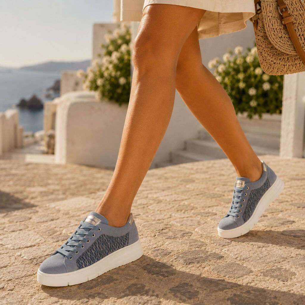 Sneaker Camoscio JEANS
