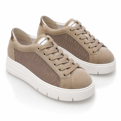 Sneaker Camoscio NUDE