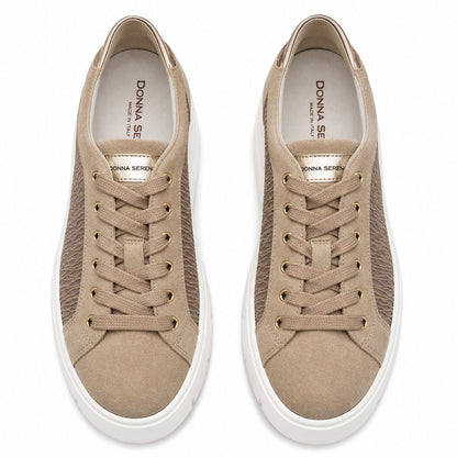 Sneaker Camoscio NUDE