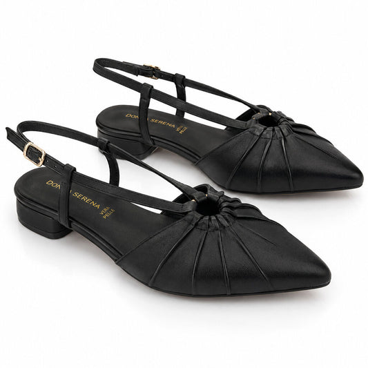 Sling-Back Nappa NERO