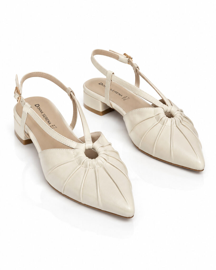 Sling-Back Nappa OFWHITE