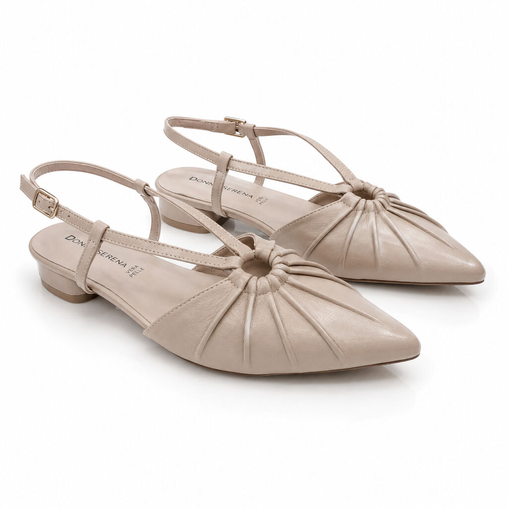 Sling-Back Nappa SAND