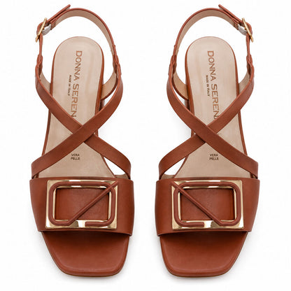 Sandal Nappa COGNAC