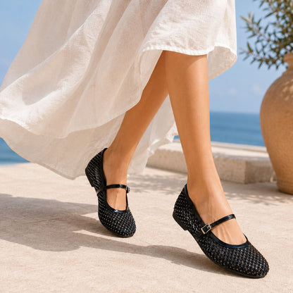 Ballerina Stra/Mesh NERA