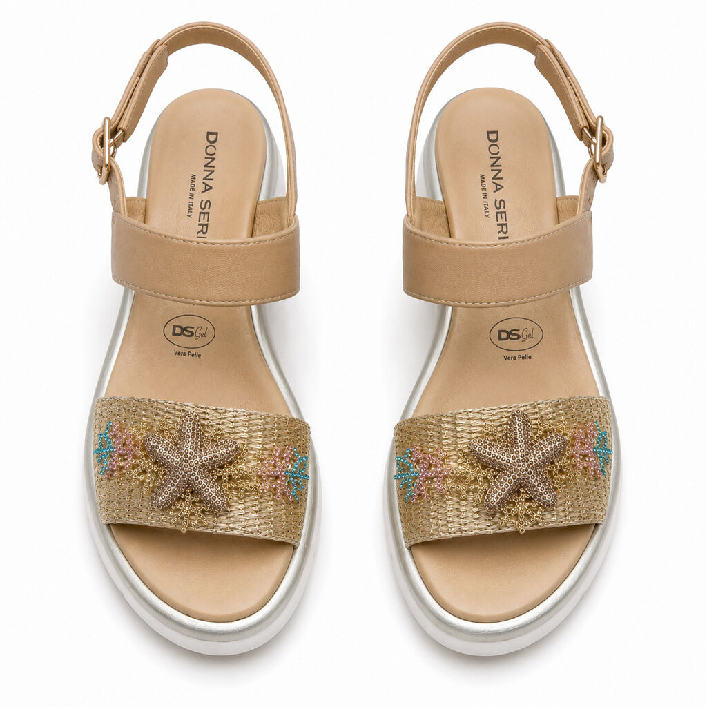 Sandal Intreccio PLATINO