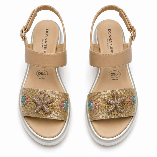 Sandal Intreccio PLATINO