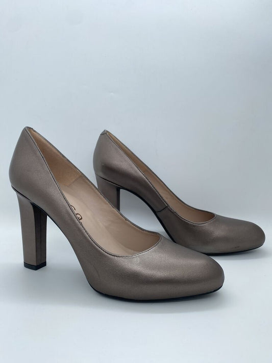 Taupe Matte Pump Heels