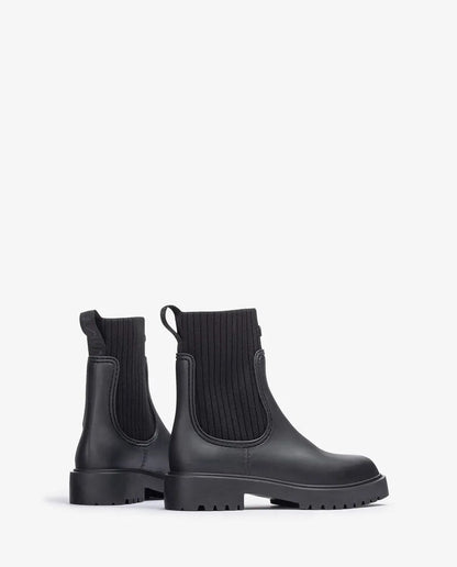 Ankle Boot Rub/Sock BLACK