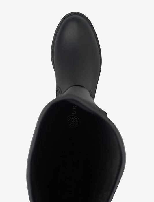 Knee High Boot Rub/Nap BLACK