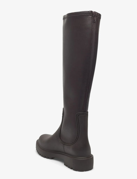 Knee High Boot Rub/Nap MARRON