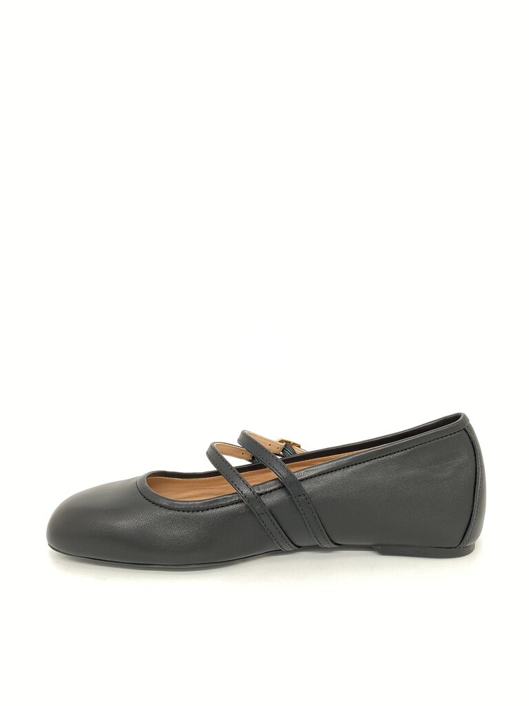 Mary Jane Shoe Nappa BLACK