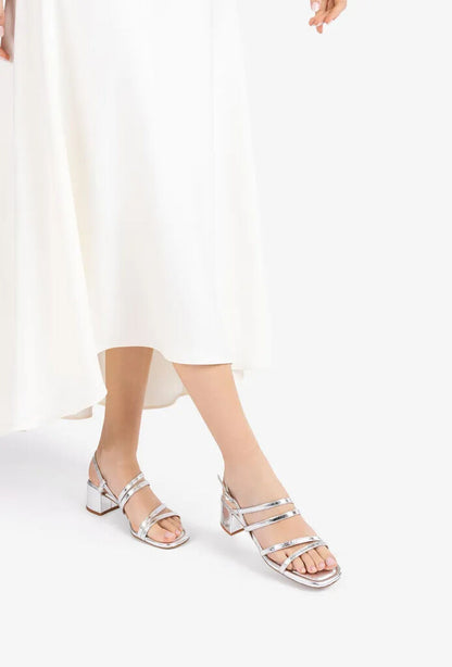 Sandal Laminato SILVER