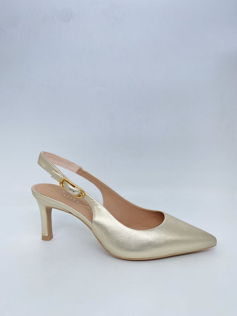 Sling-Back Laminato PLATINO