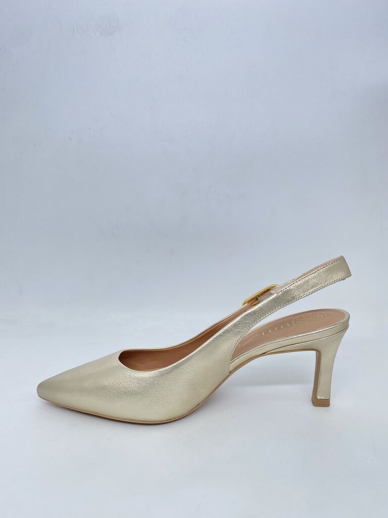Sling-Back Laminato PLATINO