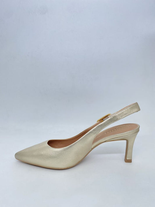 Sling-Back Laminato PLATINO