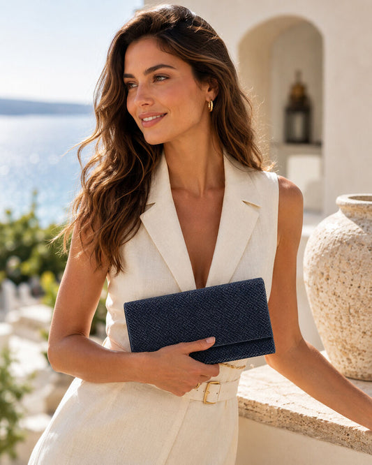 Clutch T.U. DK BLU