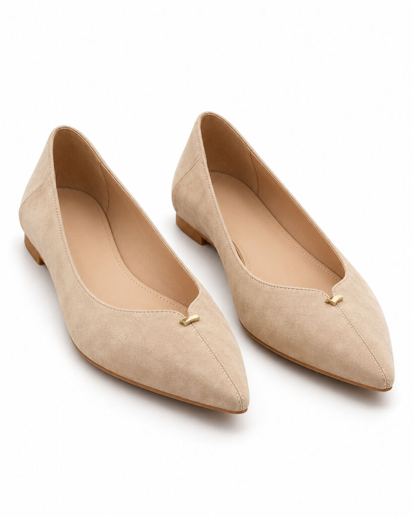 Ballerina Suede KHAKI