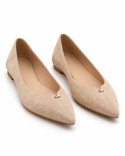 Ballerina Suede KHAKI