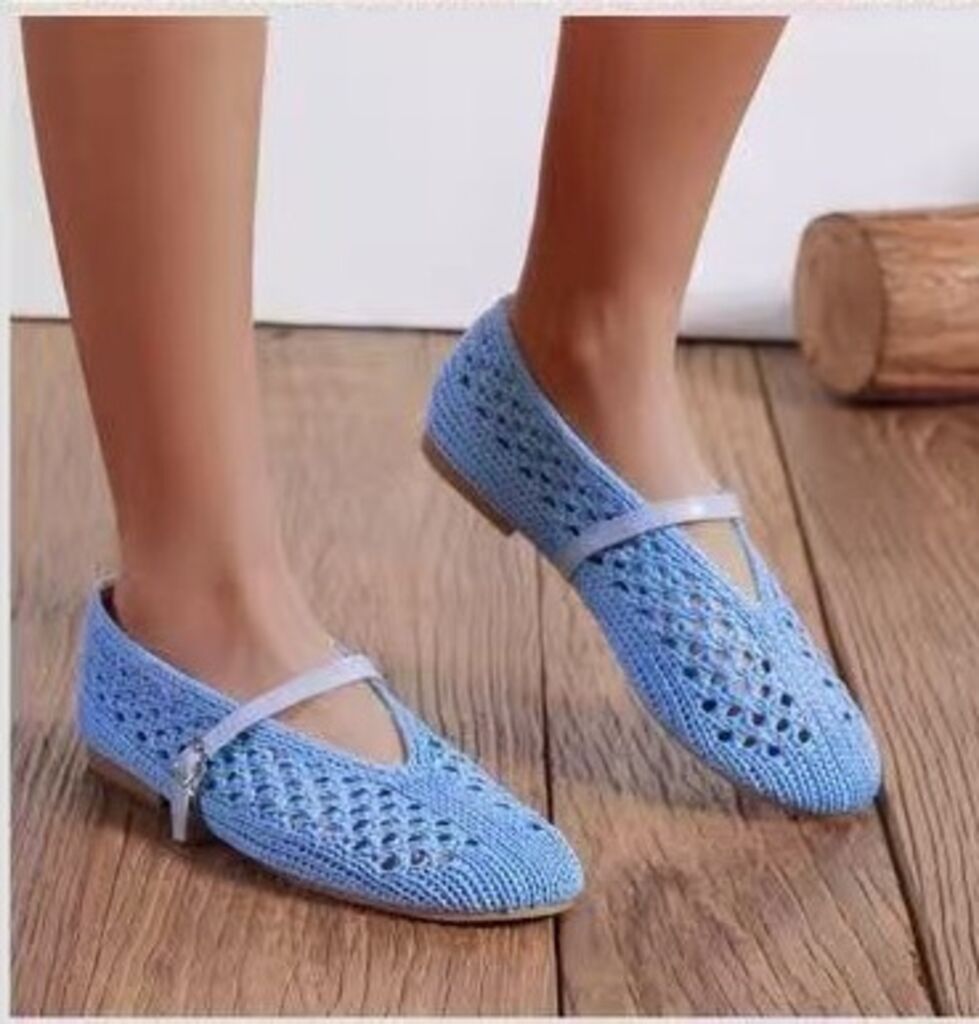 Mary Jane Shoe Intreccio BLUE