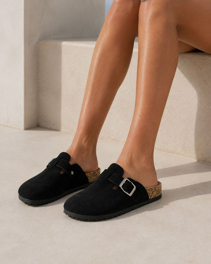 Shoes Suede BLACK