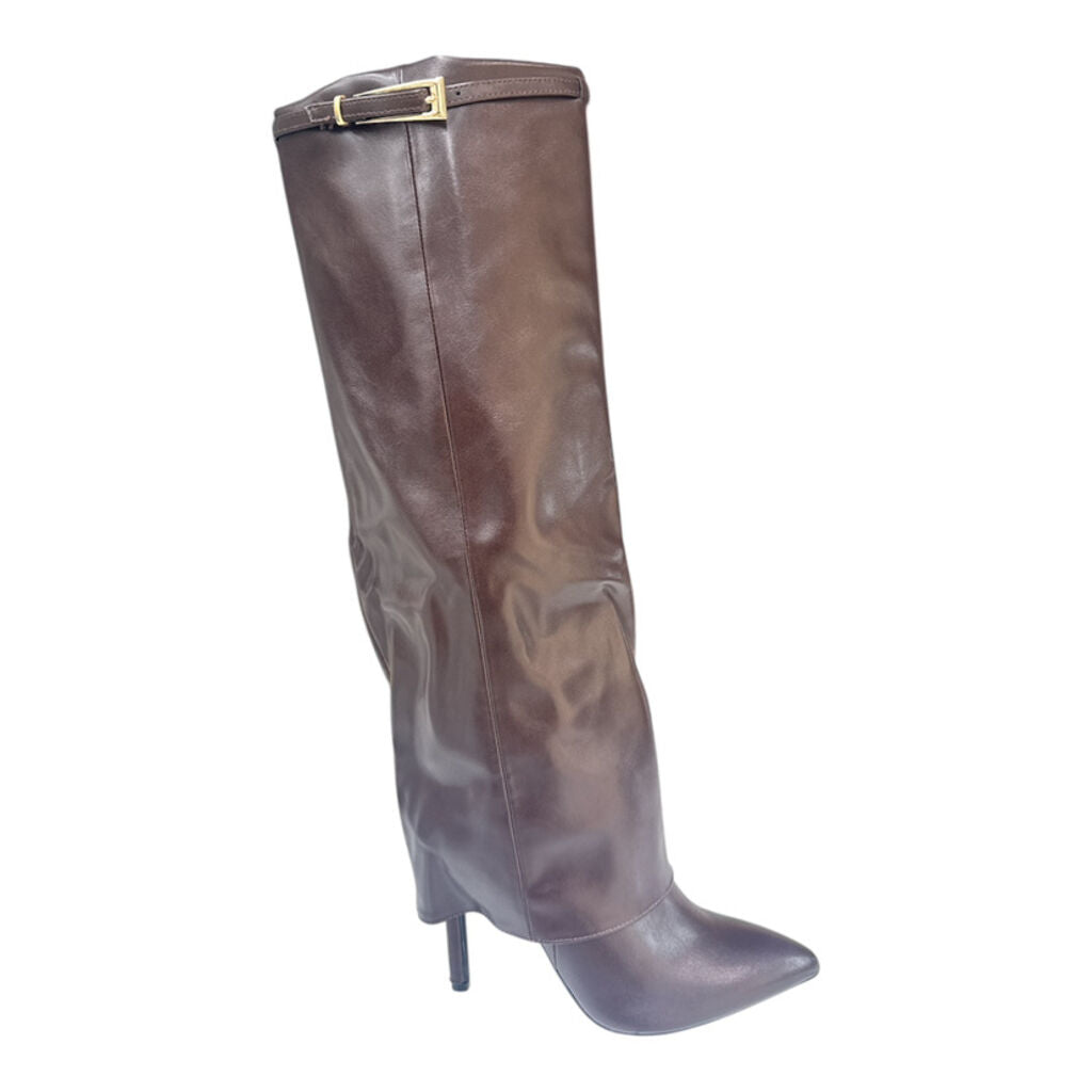 Knee High Boot Nappa BROWN