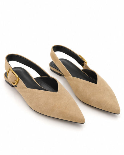 Flat Shoe Suede KAKHI