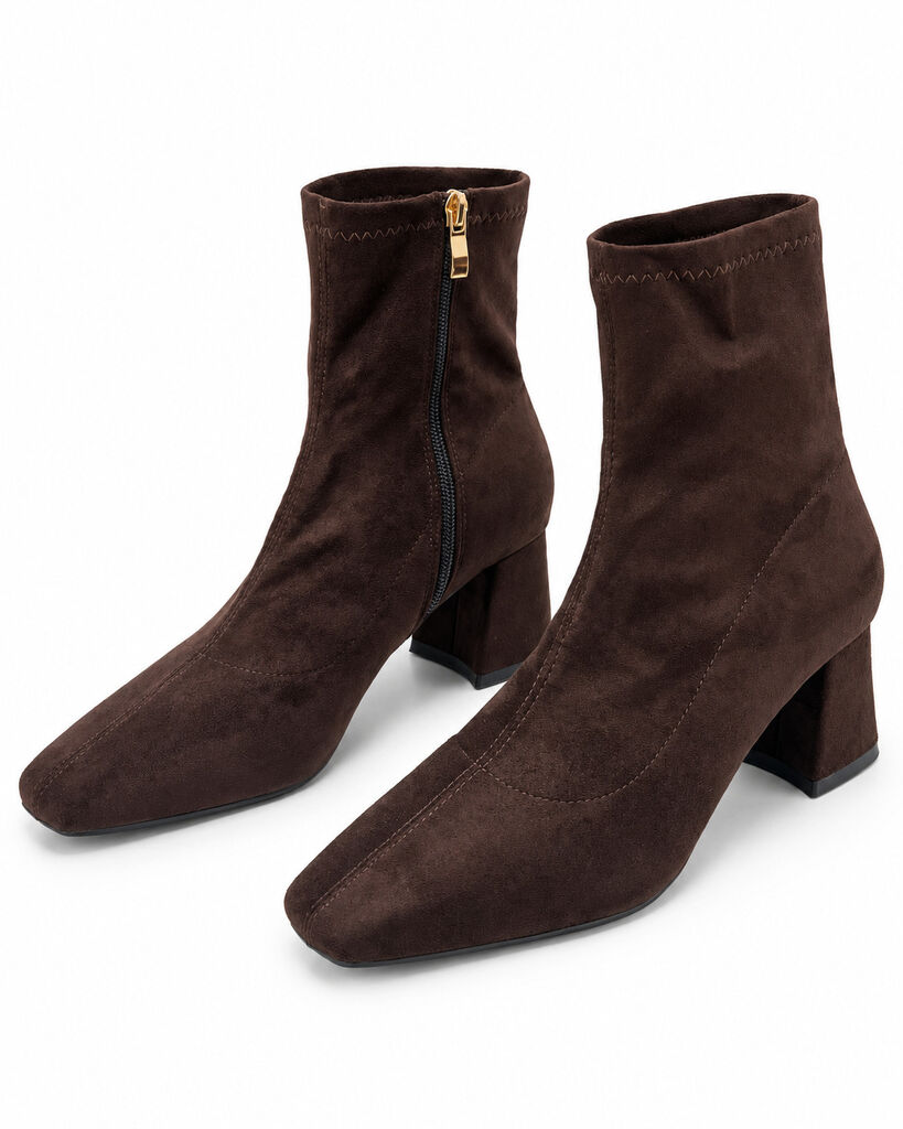 Ankle Boot Suede BROWN