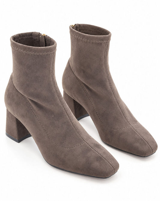Ankle Boot Suede OLIVE